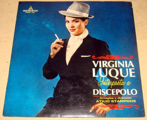 Virginia Luque Interpreta A Discepolo Lp Argentino