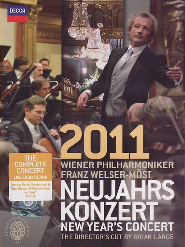 Concierto  De  Año  Nuevo 2011- Welser-most - Strauss - Dvd