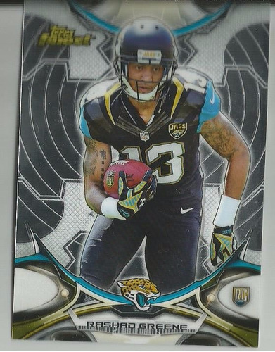 2015 Topps Finest Rc Rashad Greene Wr Jaguars