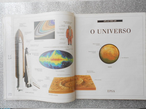 Livro Universo E Dinossauros - Atlas Visual