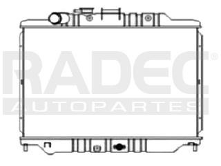 Radiador Nissan Urvan 2007-2008-2009 Motor 2.0/2.5 Lts Std