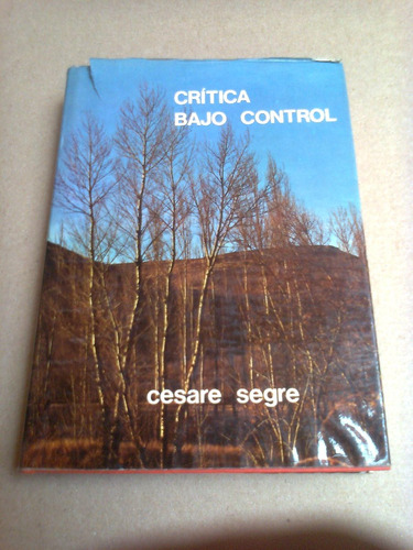 Cesare Segre Critica Bajo Control