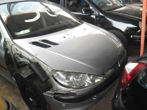 Sucata 206 1.6 16v Gas. 04 Pra Tirar Peças Motor Cambio Capo