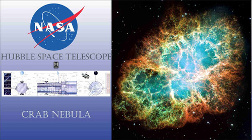 Lienzo Poster Nebulosa Cangrejo Telescopio Espacial Hubble