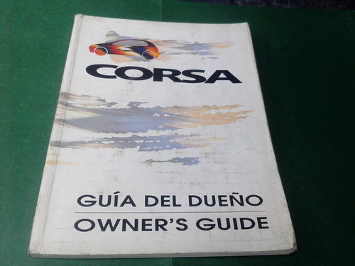 Manual De Guantera /usuario Corsa Classic Año 1994 Y 1998