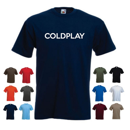 Polos Cold Play Unicos Y Exclusivos Mde