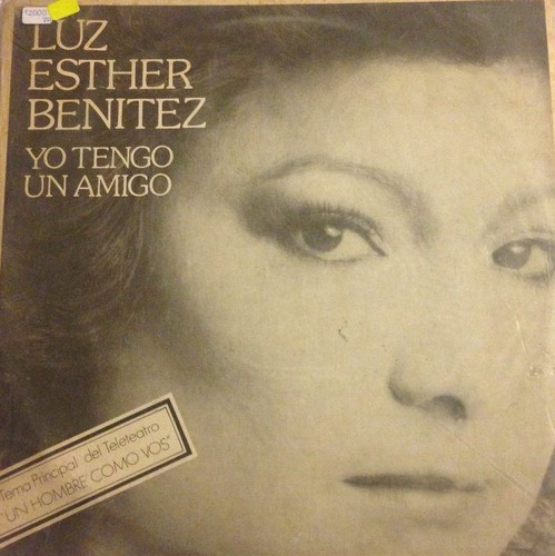 Lucecita Benitez Yo Tengo Un Amigo Luz Esther Vinilo Lp Pvl