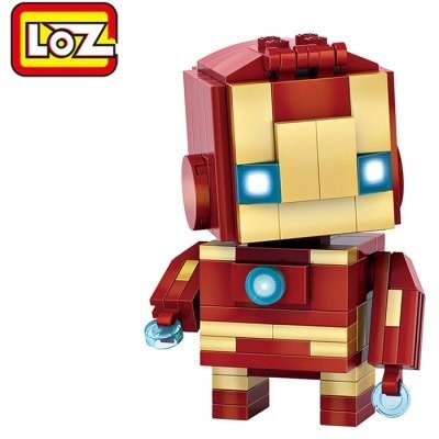 Figura Iron-man Mini Bloques Para Armar