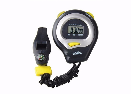 Reloj Cronometro Digital Correa Con Silbato Cd273808 Wallis