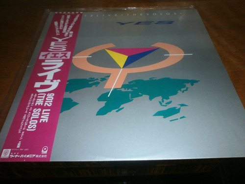 Yes 9012 Live The Solos  Lp Japon Con Obi