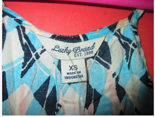 Blusa Para Dama Marca Lucky Brand Talla Small Importado
