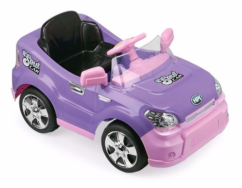 Carro Elétrico Lilas Ou Rosa Sout Car Homeplay 12x S/ Juros