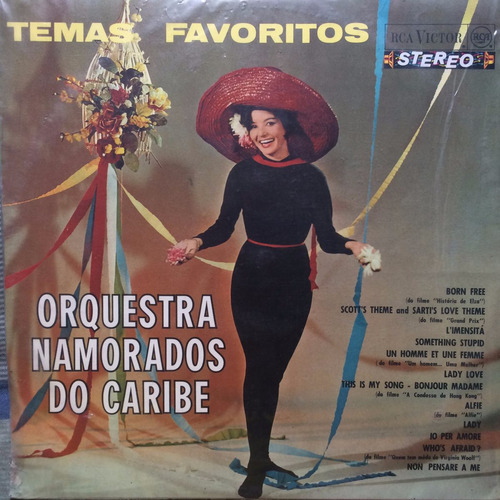 Lp Orquestra Namorados Do Caribe ( Temas Favoritos )