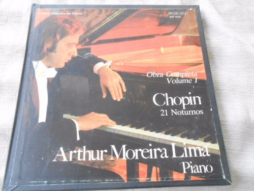 Arthur Moreira Lima Chopin Obra Completa Vol 1 Autografado