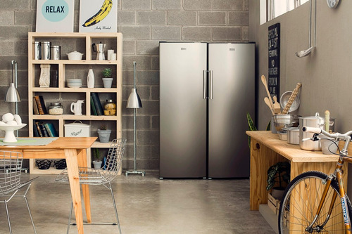 Heladera Vondom Línea Acero 335 Litros Combinable