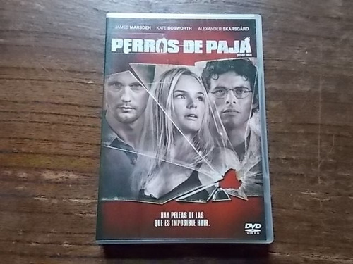 Dvd Original Perros De Paja - Marsden Skarsgard Bosworth