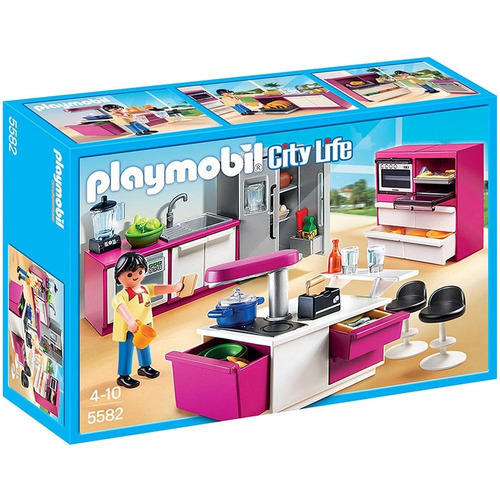 Playmobil 5582 Cocina De Diseño Entregas Metepec Toluca