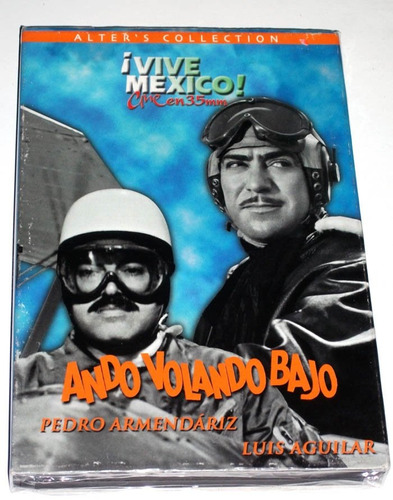 Dvd Ando Volando Bajo 1957, Pedro Armendariz, Luis Aguilar!!