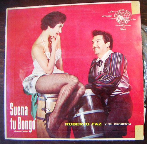 Afroantillana.roberto Faz. Guaracha.suena Tu Bongo.bolero.lp