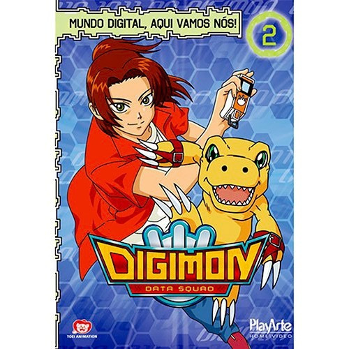 Dvd Original Digimon Data Squad Volume 2