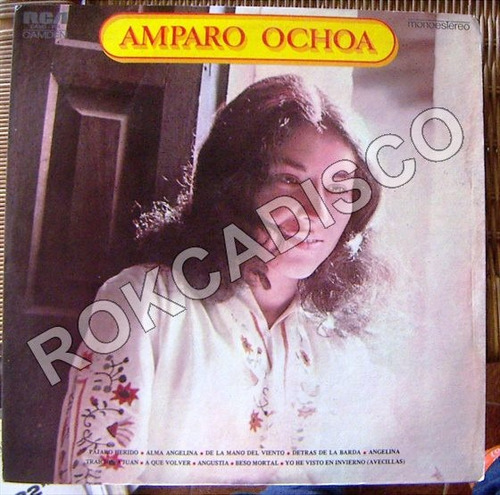 Folclore Mexicano, Amparo Achoa, Lp 12´, Hecho En México