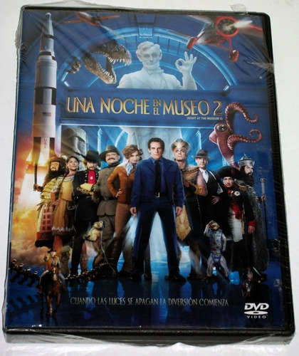 Dvd Una Noche En El Museo 2, Original Nuevo Y Sellado! 