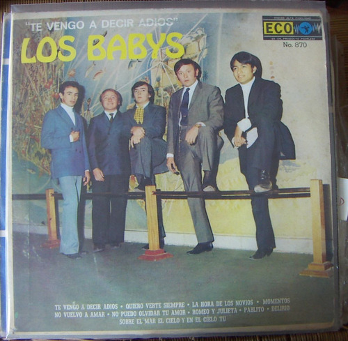 Rock Mexicano, Los Babys (te Vengo A Decir Adios),lp12´,