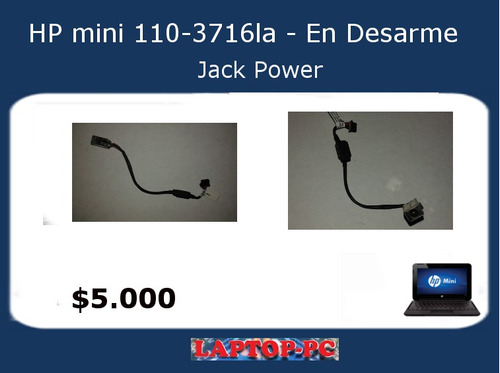 Jack Power Hp Mini 110- 3716la En Desarme