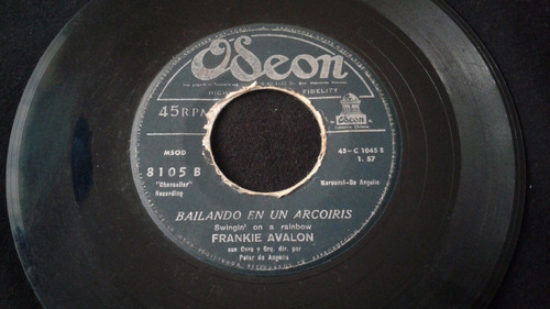 Single Frankie Avalon Bailando En Un Arcoiris