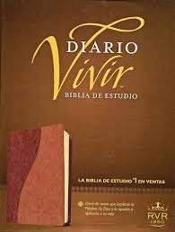 Biblia De Estudio Diario Vivir Reina Valera 1960 Piel