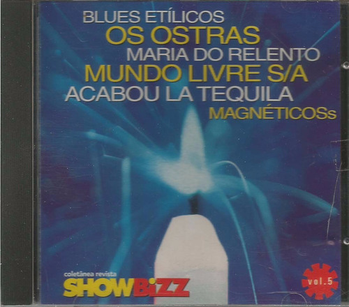 Cd Blues Etilicos - Coletanea Show Bizz - Volume 5