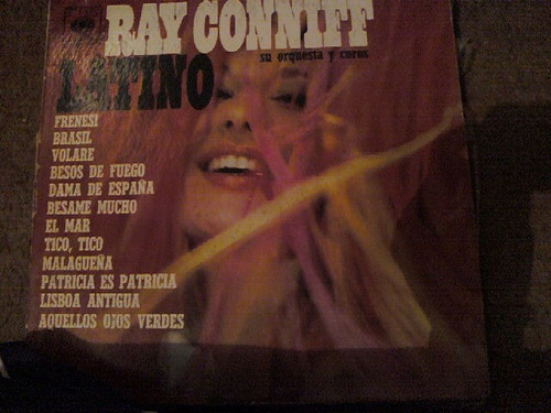 Disco Acetato De Ray Conniff Latino