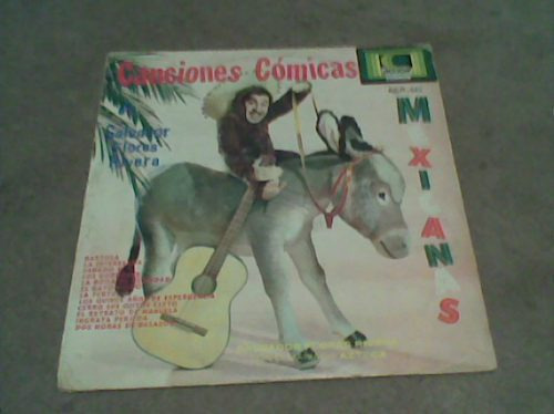 Disco L.p. 33 1/3 Canciones Comicas De Chava Flores