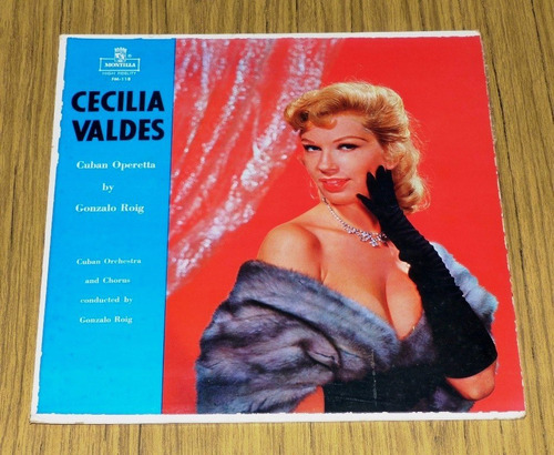 Cecilia Valdés Opereta Cubana Gonzalo Roig Lp Vinilo Usa