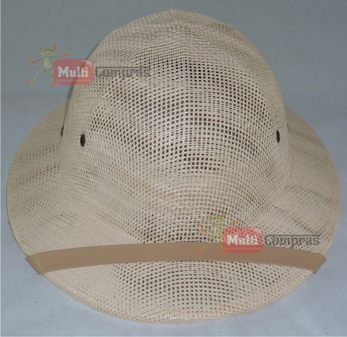 Sombrero Salacot Tipo Safari Cazador  Pith Hat Tipo Filipino
