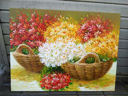 Cuadros Al Oleo Diferentes Motivos.pinturas Para Sala Hogar