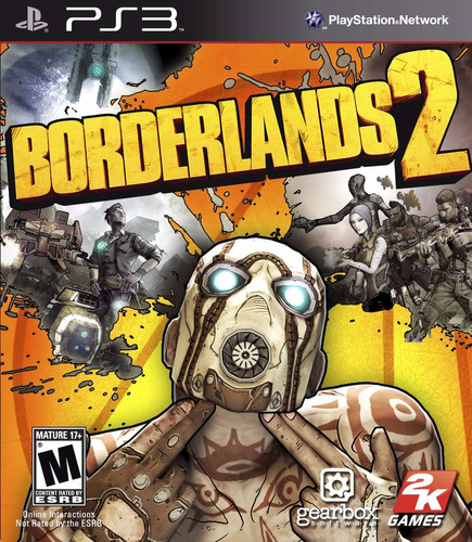 Jogo Borderlands 2 Playstation 3 Ps3 Mídia Física 2k Games