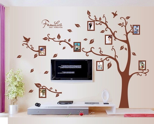 Adhesivo Decorativo Árbol Genealógico / Stickers De Pared