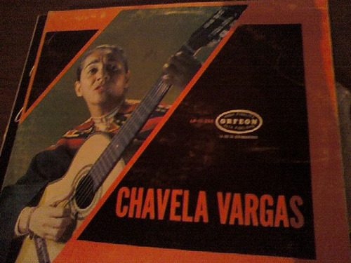 Disco Acetato De Chavela Vargas (orfeon)