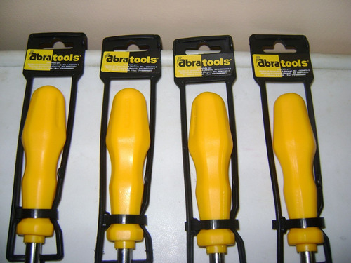 Destornilladores De Estrias Abratools Medida 3/8x8 Pack 2