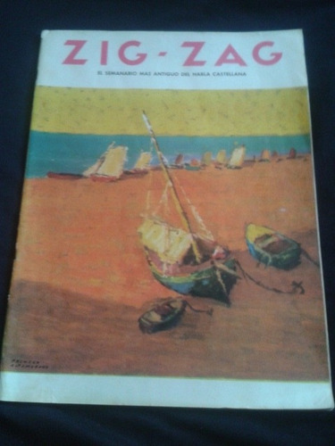 Revista Zig Zag N° 2863 19 De Febrero De 1960 Joe Becerra