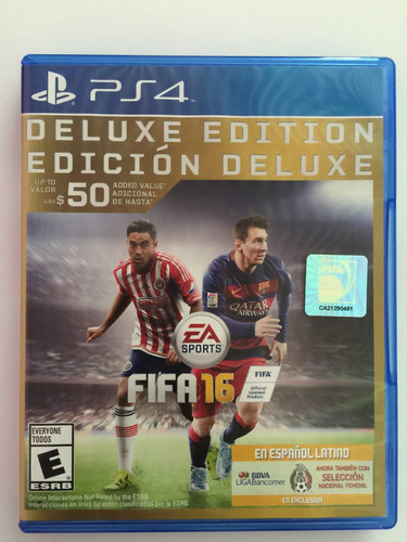 Juego Fifa 16 Edition Deluxe Ps4 