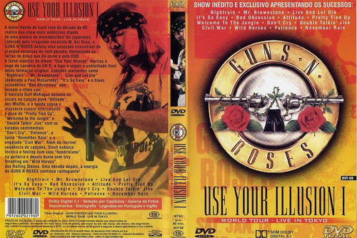 Dvd Guns N Roses Use Your Illusion 1 World Tour Live Tokyo