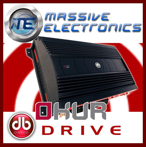 Remate Amplificador Db Drive Okur A4 1800d 1 Ch *408 (Reacondicionado)