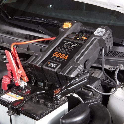 Arrancador, Compresor (kit De Emergencia Para Carro,500 Amp)