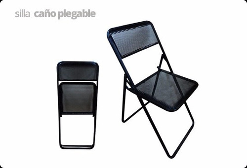 Silla De Caño Plegable Hogar Casa Cocina Comedor Eventos