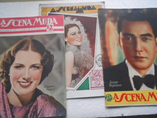 A Scena Muda 3 Revistas Anos 30 Nºs 827, 852, 893 Compre Já