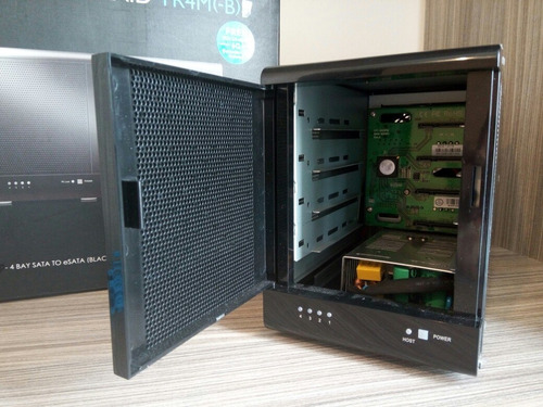 Liquido Tower Raid Para 4 Discos Esata Sains Digital Tr4m-b