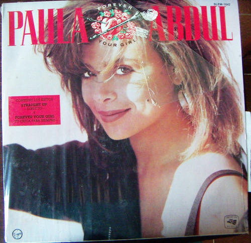 Musica  Disco, Paula Abdul, Lp 12´, Hecho En México