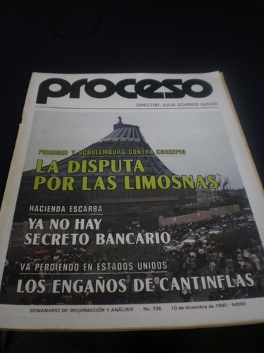 Proceso La Disputa Por Las Limosnas, # 736, Año 1990